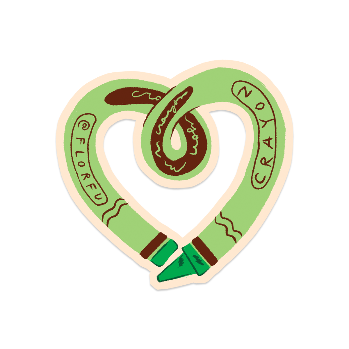 Heart Crayon