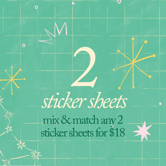 Sticker Sheets x 2