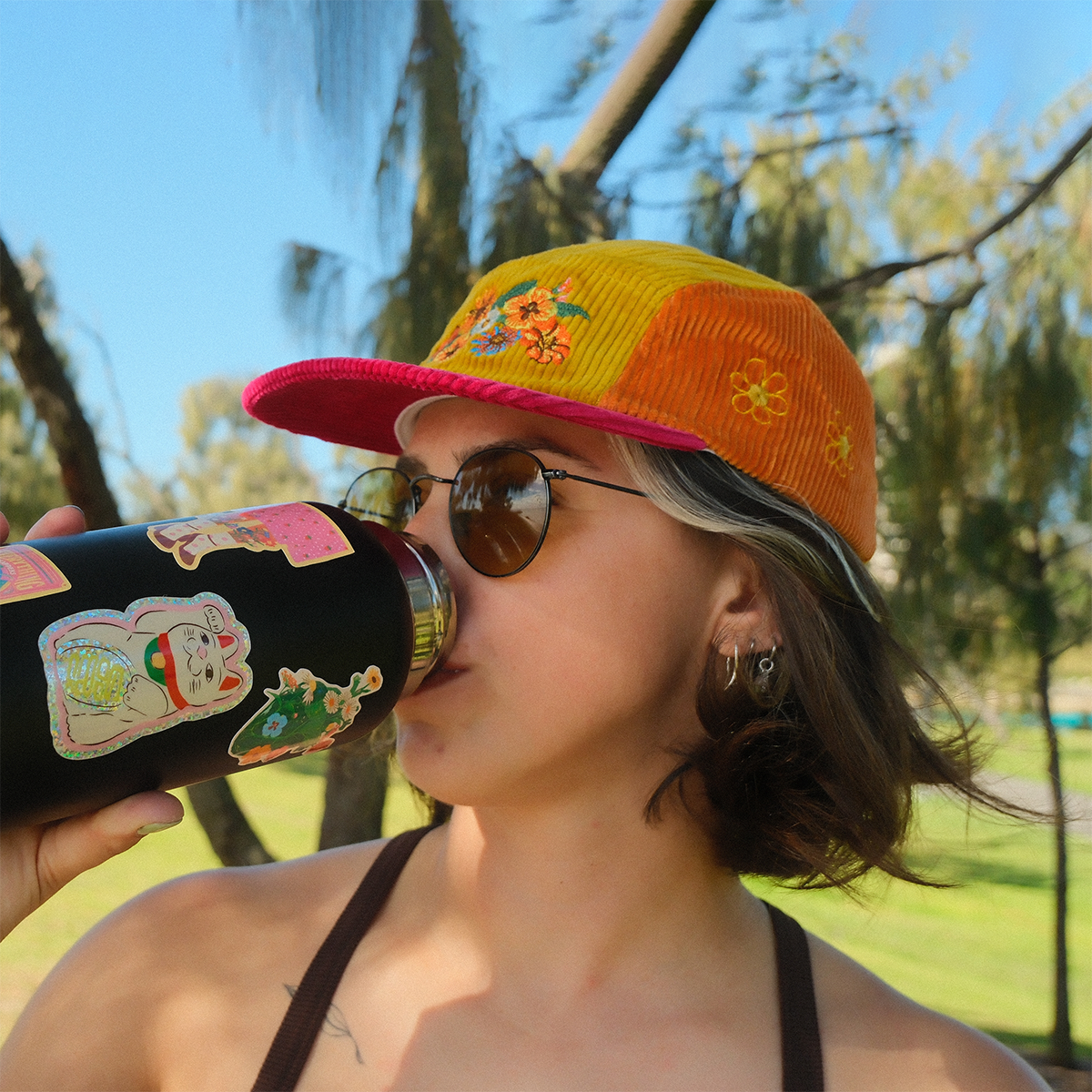 OYHF x Florfu caps