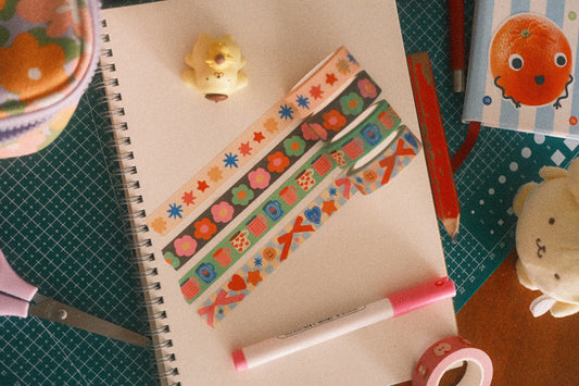 Flora Washi Tape