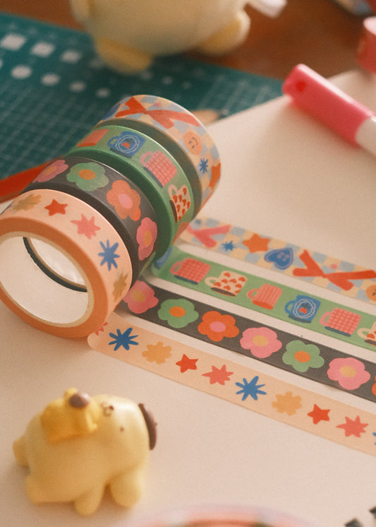 Flora Washi Tape