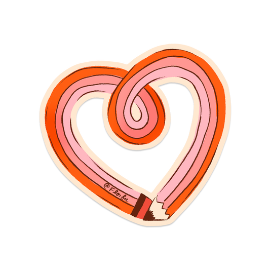 Illustrators Heart - Pink